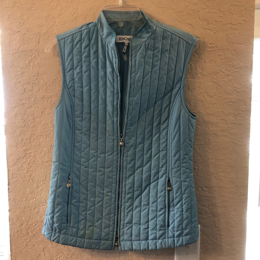 Escada Blue Vest
